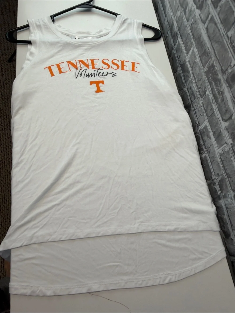Tennessee Volunteers White Sleeveless Tank‎ Top - Picture 5 of 7